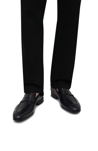 Кожаные пенни-лоферы W.GIBBS, арт. 2339003/6400, фото 3