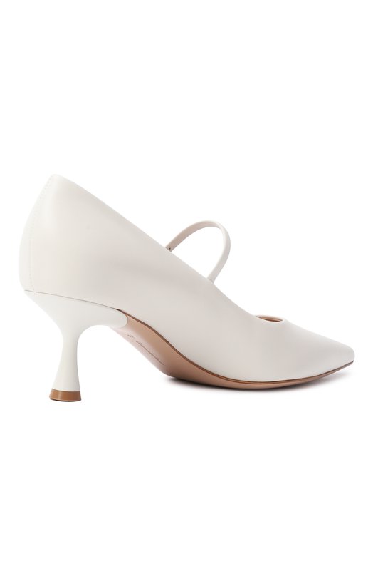 Кожаные туфли Lowry 55 Gianvito Rossi G22312.55LAC.VITBIAN Белый  G22312.55LAC.VITBIAN Фото 5