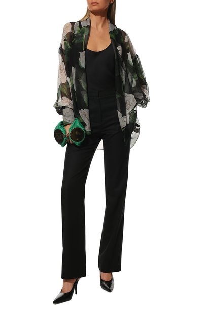 Шелковая блузка DOLCE & GABBANA, арт. F5P75T/IS1LT, фото 2