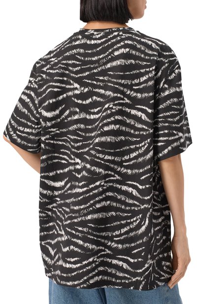 Хлопковая футболка THE ATTICO, арт. 250WCT00350/JJJ025PR, фото 4