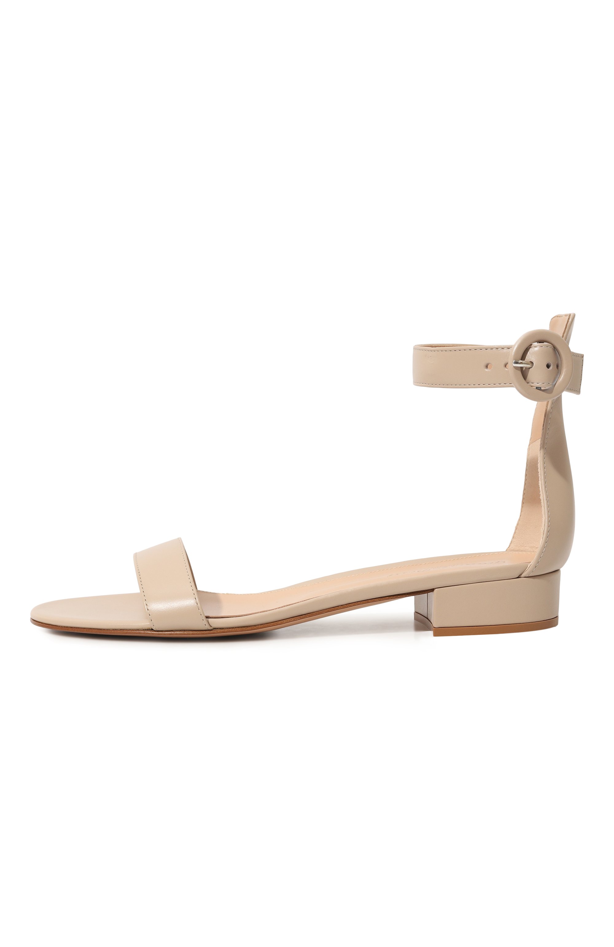 Кожаные босоножки portofino GIANVITO ROSSI, арт. G60354.20RIC.VITM0US, фото 4