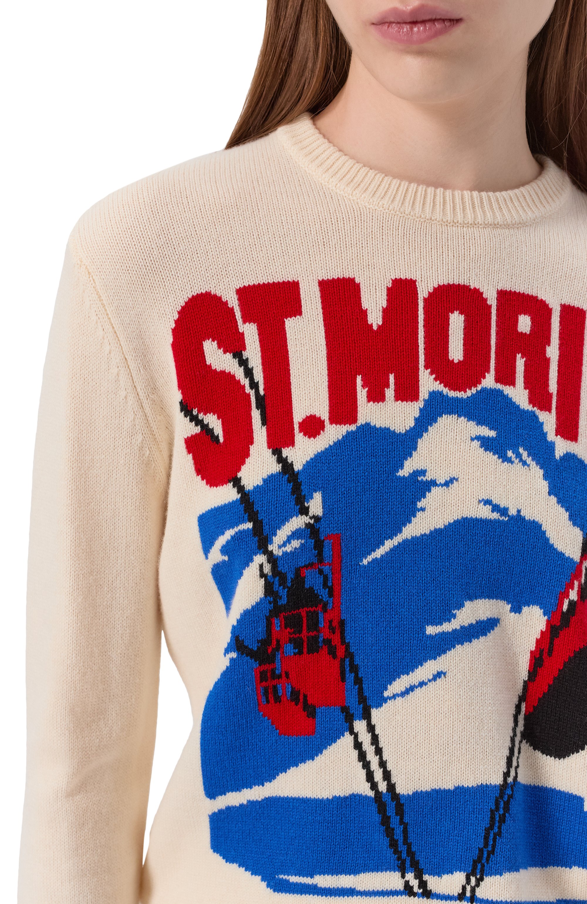 Пуловер из шерсти и вискозы MC2 SAINT BARTH, арт. QUE0018-00149I/NEW QUEEN C, фото 5