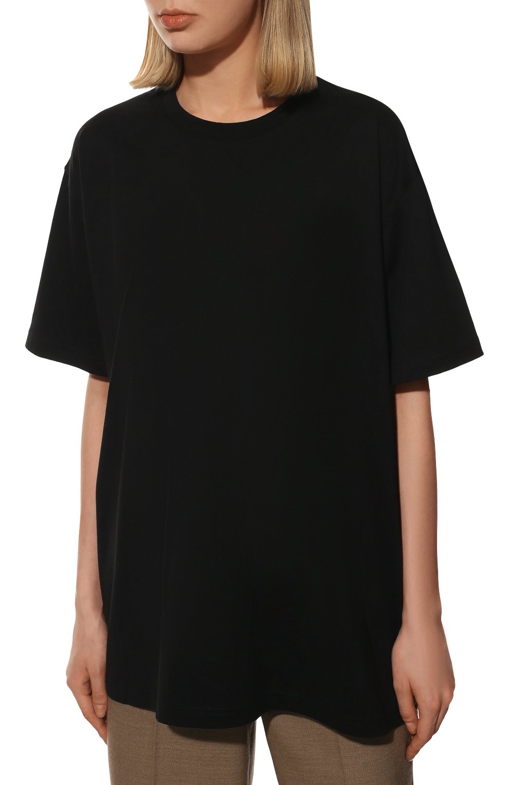 Хлопковая футболка BURBERRY, арт. 8044962, фото 3