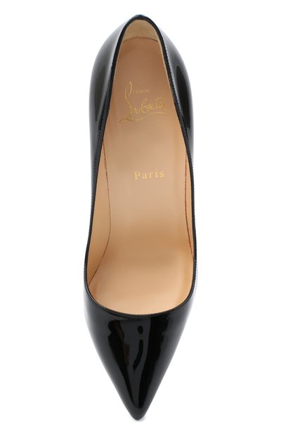 Кожаные туфли pigalle 100 CHRISTIAN LOUBOUTIN, арт. pigalle 100 patent, фото 5