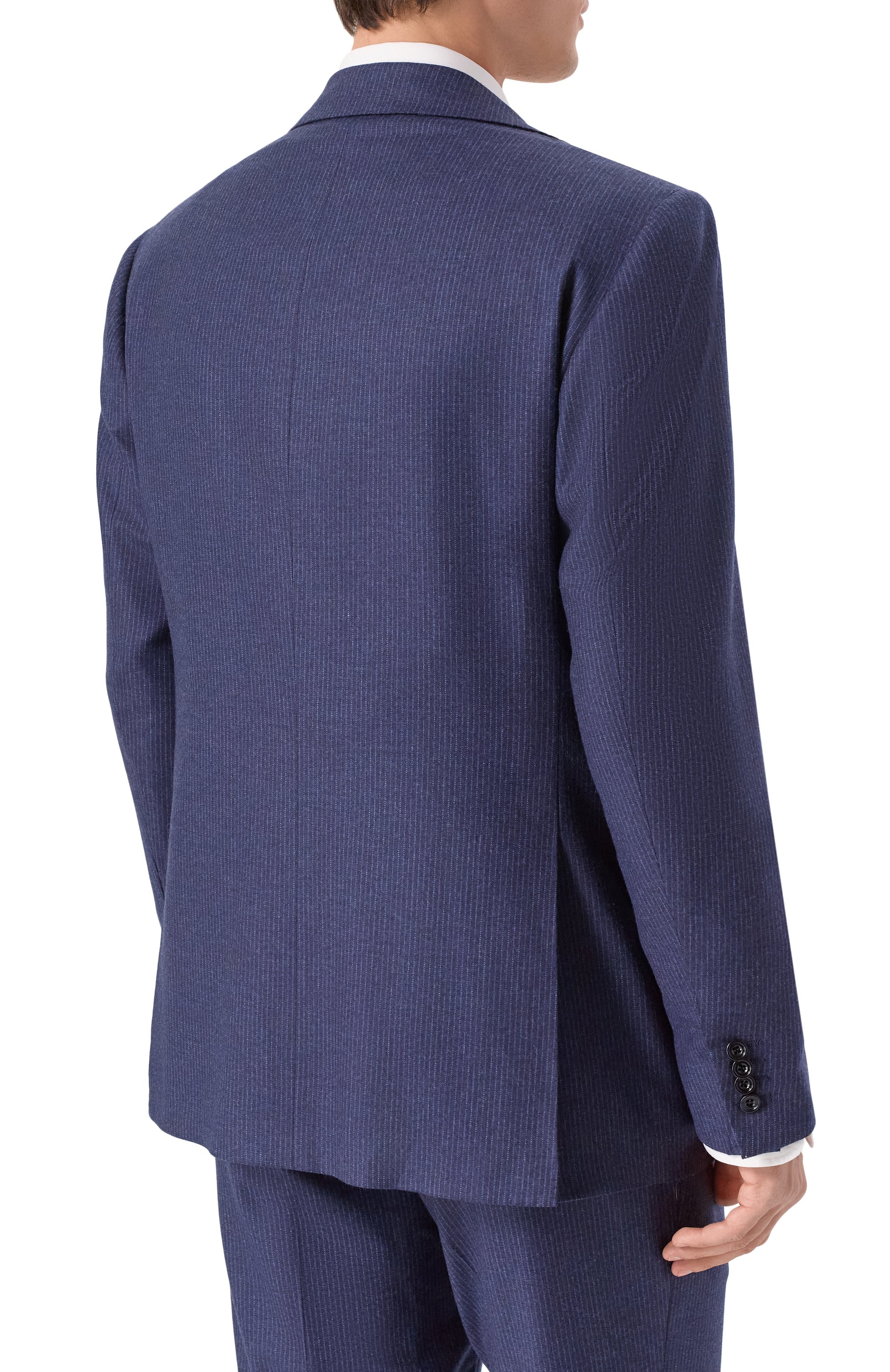 Костюм из шерсти и кашемира KITON синего цвета по цене 966000 руб., арт. UA81K0101G24, фото 3 Костюм из шерсти и кашемира KITON, арт. UA81K0101G24, фото 3