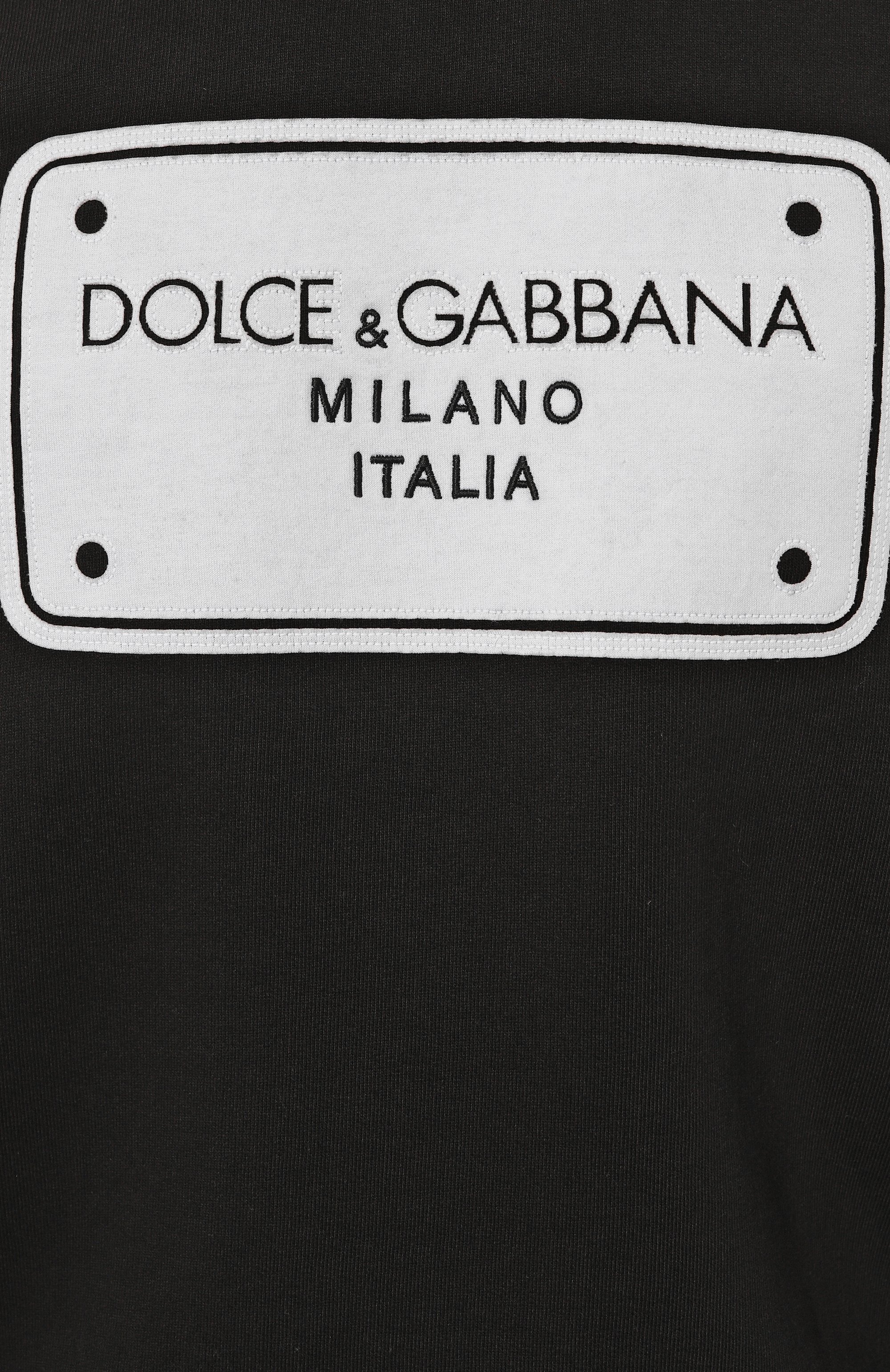 Хлопковый свитшот DOLCE & GABBANA, арт. G9AHSZ/G7NRT, фото 5