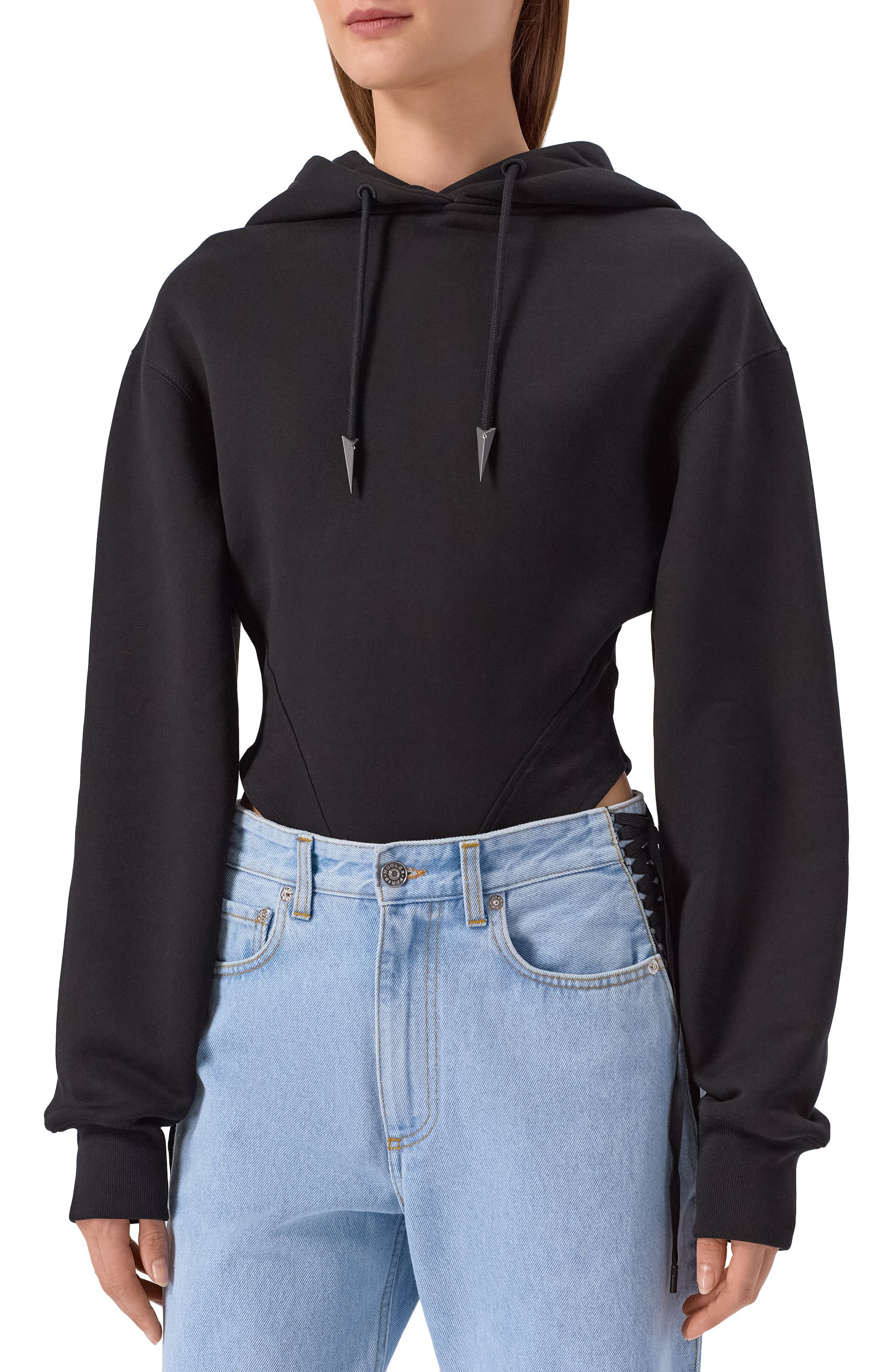 Хлопковое боди MUGLER, арт. 25F3B002566024, фото 3