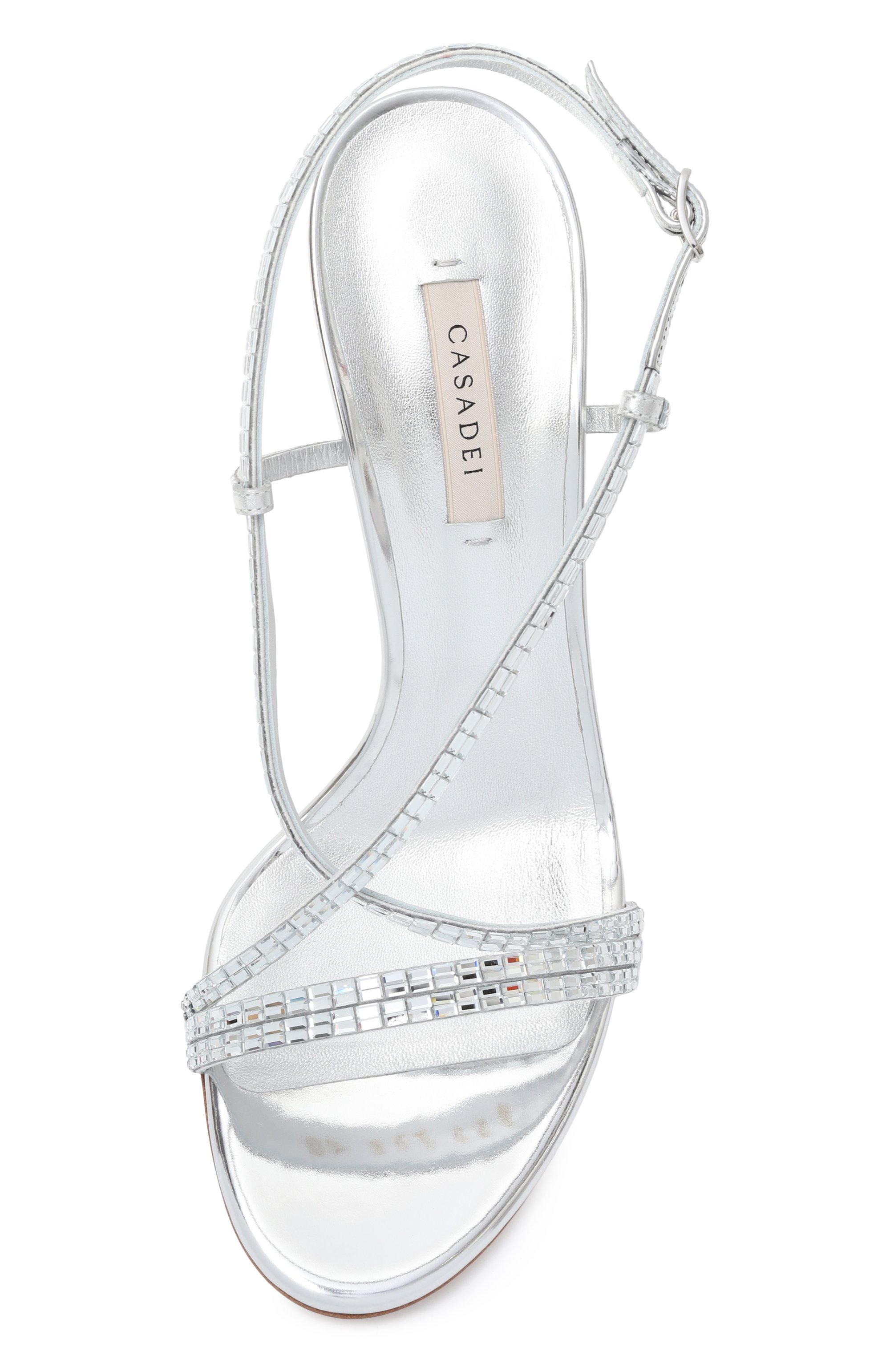 Босоножки starsway julia CASADEI серебряного цвета по цене 89950 руб., арт. 1L402A1001T0535, фото 6 Босоножки starsway julia CASADEI, арт. 1L402A1001T0535, фото 6