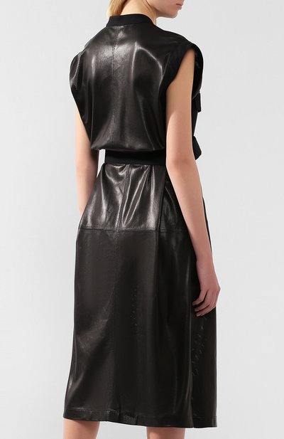Кожаное платье GIVENCHY, арт. BW20P560HV, фото 4