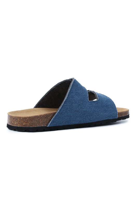 Текстильные шлепанцы MC2 Saint Barth STBA SANDAL N/01893H Синий  STBA SANDAL N/01893H Фото 5
