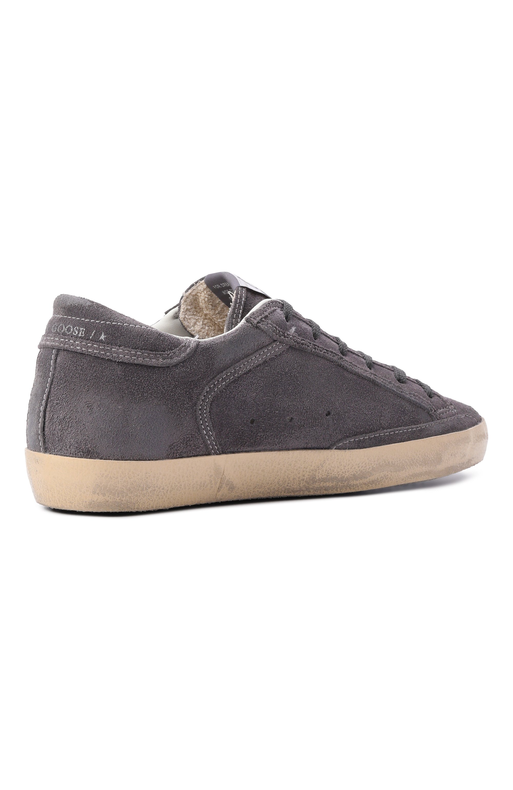 Замшевые кеды super-star GOLDEN GOOSE DELUXE BRAND, арт. GWF01002.F008141, фото 5