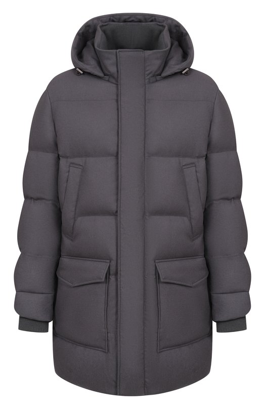 Пуховик из кашемира и шелка MVST M25.1MM.0012 Серый M25.1MM.0012