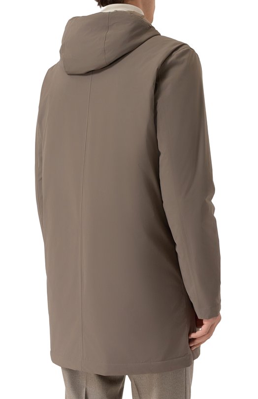 Утепленная куртка Herno PA00030UR/12387SZ Бежевый  PA00030UR/12387SZ Фото 4