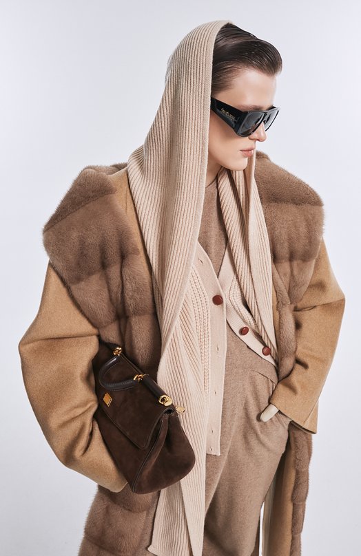 Пуловер из беби-кашемира Uma Wang x 1436 Uma Wang V2256A005 Бежевый  V2256A005 Фото 6