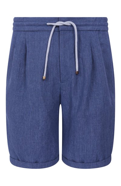 Мужские льняные шорты BRUNELLO CUCINELLI, арт. MH248U0020