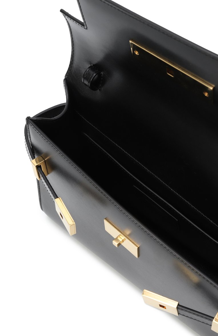 Женская сумка manhattan small SAINT LAURENT черного цвета, арт. 675626/0SX0W | Фото 5 (Размер: small; Материал: Натуральная кожа)