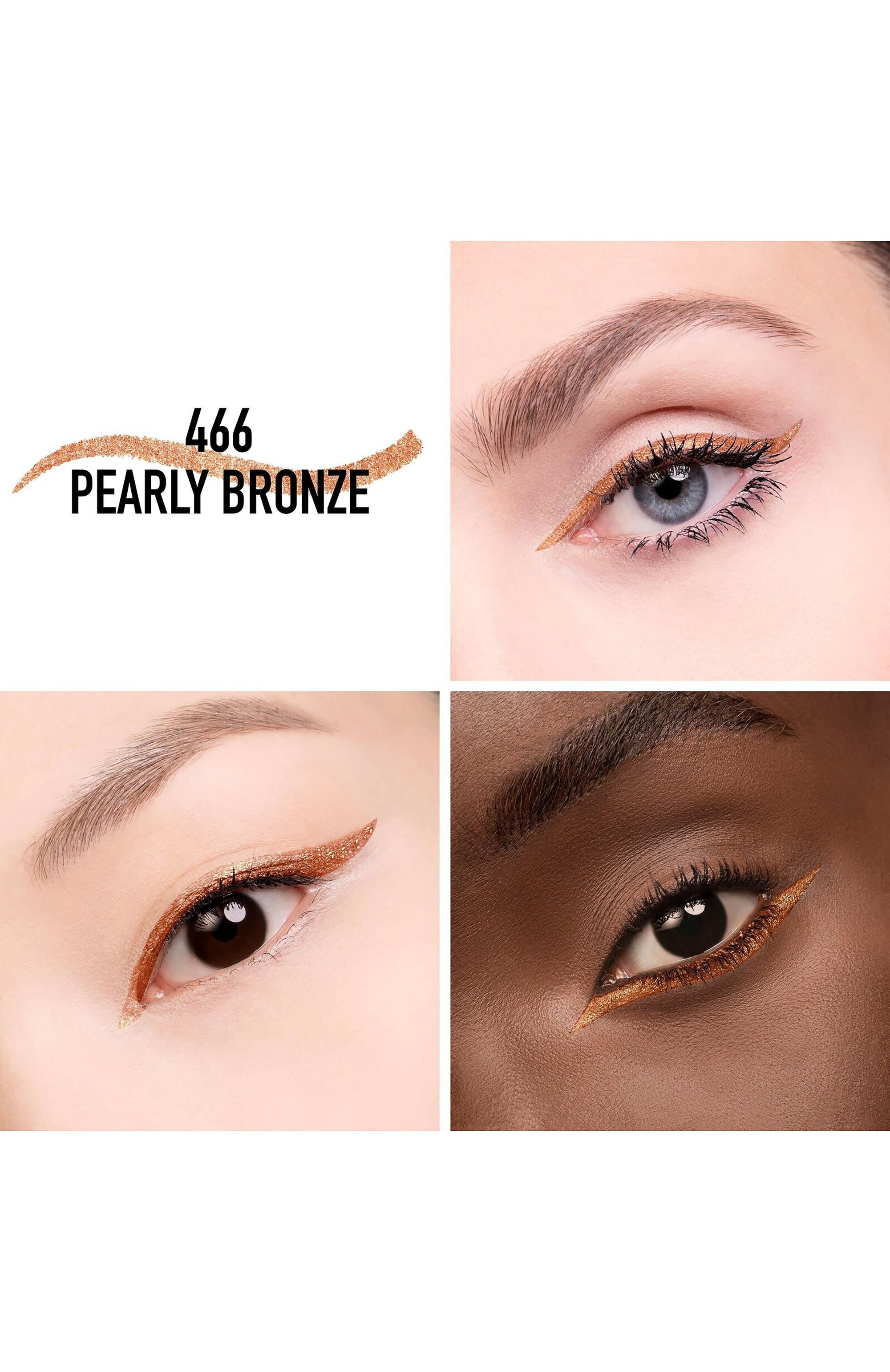 Карандаш-подводка для глаз diorshow stylo, оттенок 466 жемчужный бронзовый (0,3g) DIOR, ар т. C042300466, фото 2