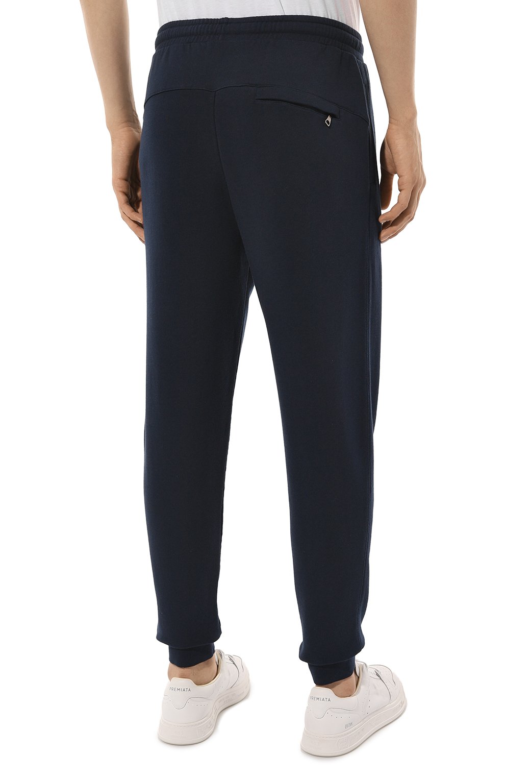 Хлопковые джоггеры DEREK ROSE, арт. 3173/QUIN001, фото 4