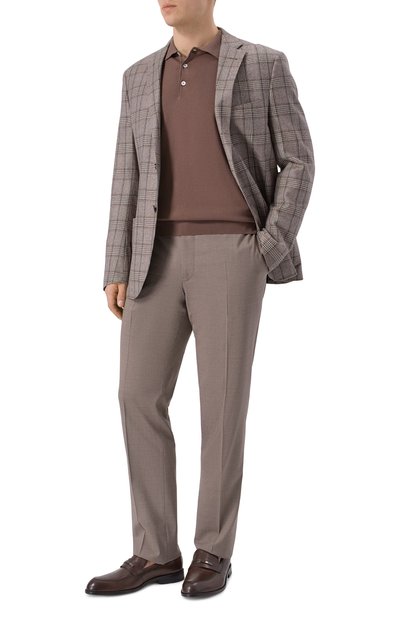 Хлопковое поло CANALI, арт. C0017/MK02459, фото 2