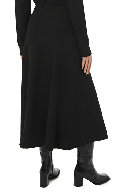 Шерстяная юбка JIL SANDER, арт. J02MA0024-J14506, фото 4