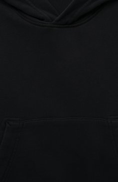 Детский хлопковое худи STONE ISLAND черного цвета, арт. 771661640 | Фото 3 (Рукава: Длинные; Мальчики Кросс-КТ: Худи-одежда; Материал сплава: Проставлено; Материал внешний: Хлопок; Драгоценные камни: Проставлено)
