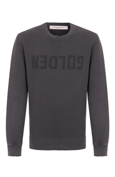 Мужской хлопковый свитшот GOLDEN GOOSE DELUXE BRAND, арт. GMP01223.P000642