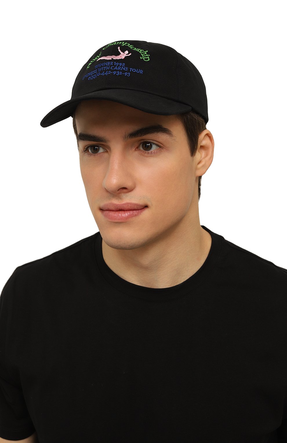 Хлопковая бейсболка CARNE BOLLENTE, арт. AW23CAP0102, фото 2