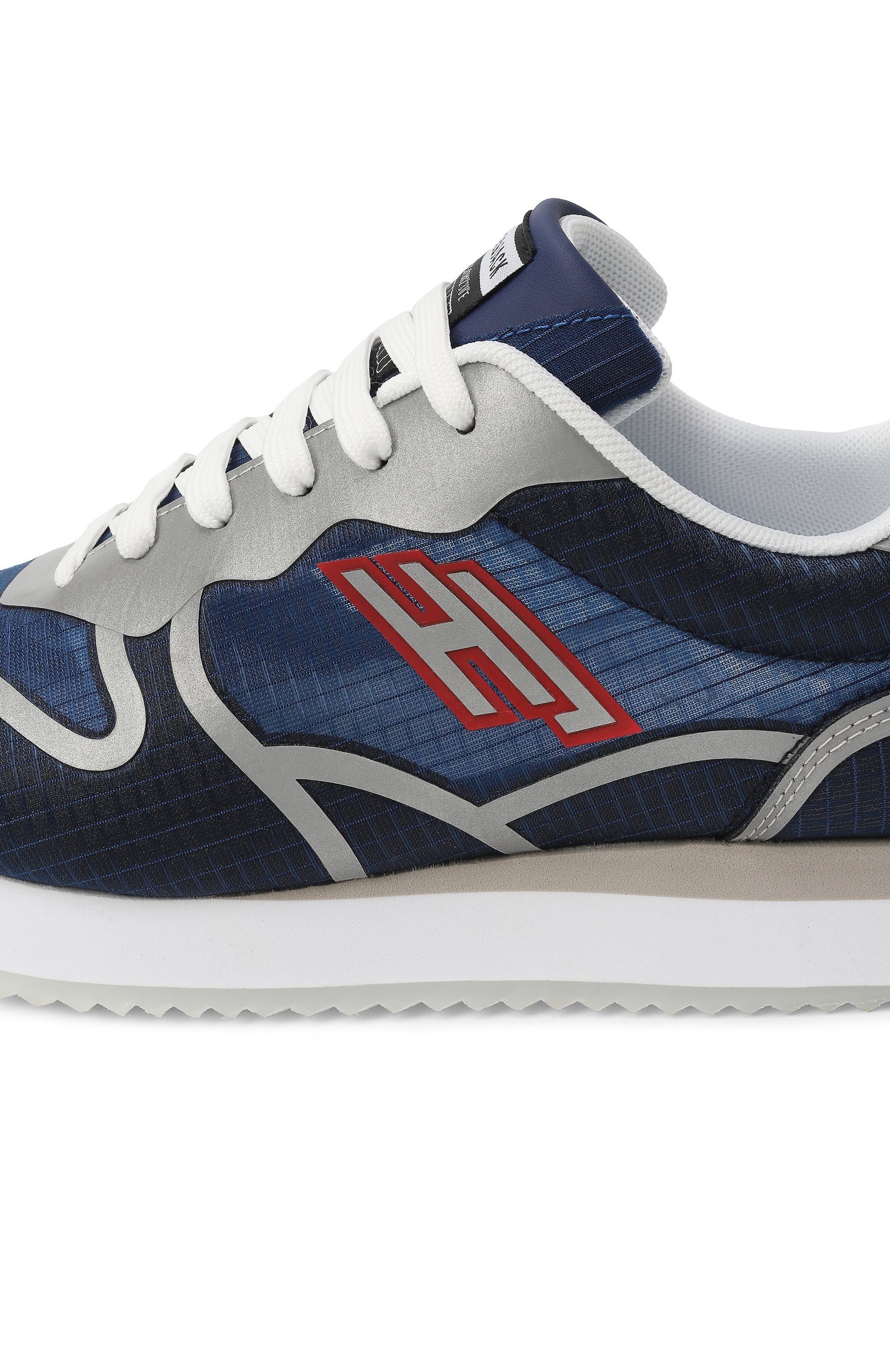 Текстильные кроссовки over HIDE AND JACK, арт. 0STRLBLUWHT, фото 7