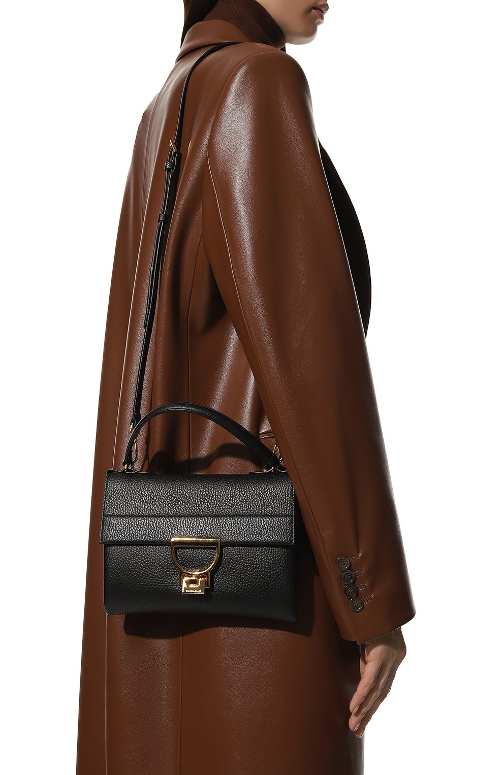 Сумка arlettis COCCINELLE черного цвета по цене 26400 руб., арт. E1 MD5 19 03 01, фото 7 Сумка arlettis COCCINELLE, арт. E1 MD5 19 03 01, фото 7