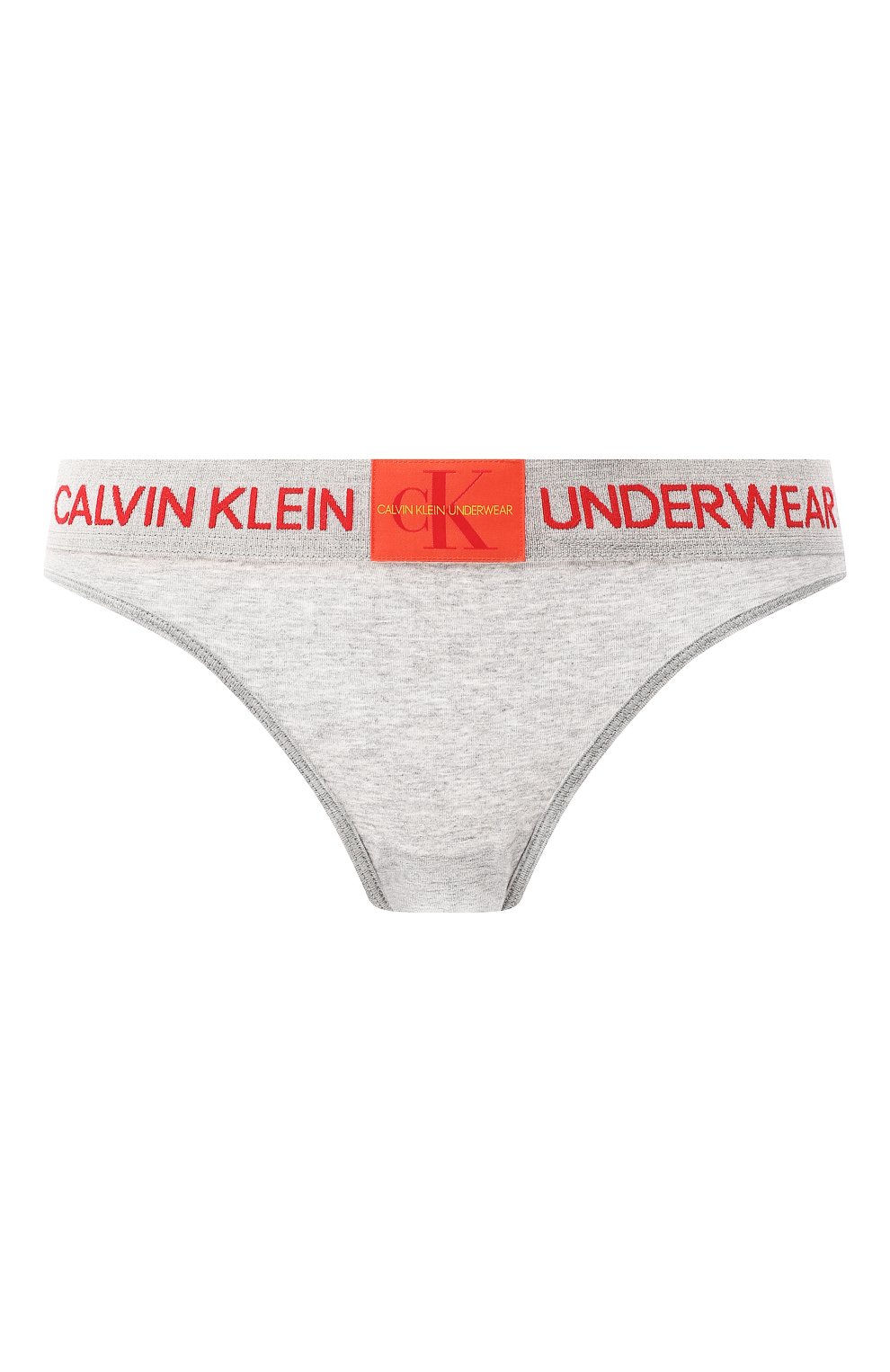 Хлопковые трусы-стринги CALVIN KLEIN, арт. QF4920E, фото 1