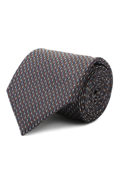 Мужской шелковый галстук BRIONI, арт. 062I00/P9435