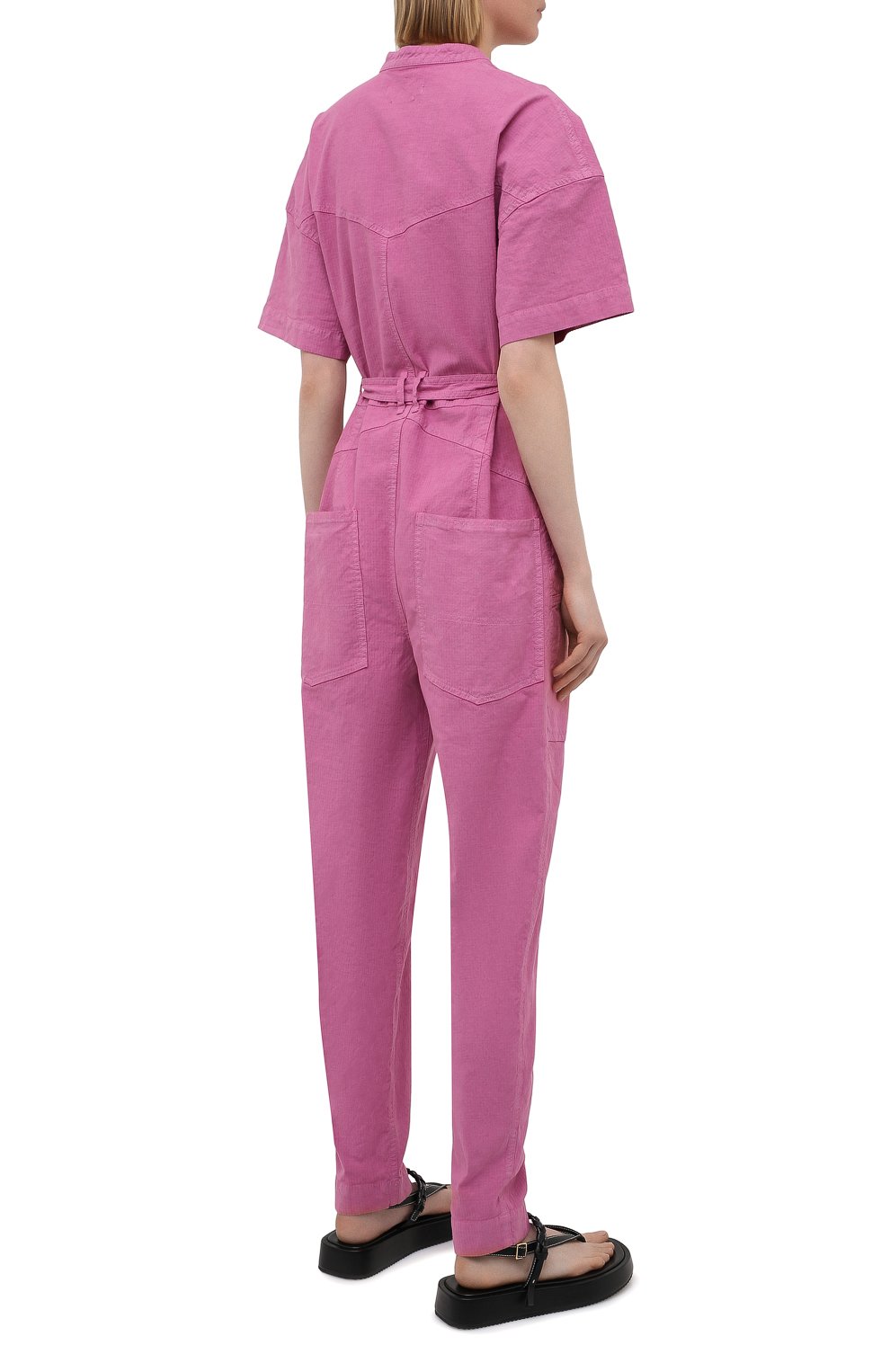 Комбинезон изо льна и хлопка ISABEL MARANT, арт. CB0316-21E012I/ETUNDRA, фото 4