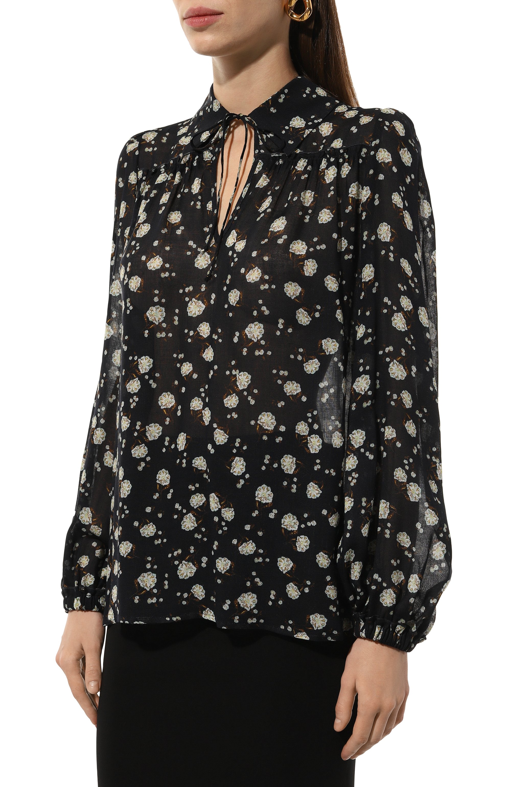 Блузка из вискозы и шерсти DOROTHEE SCHUMACHER, арт. 846406, фото 3