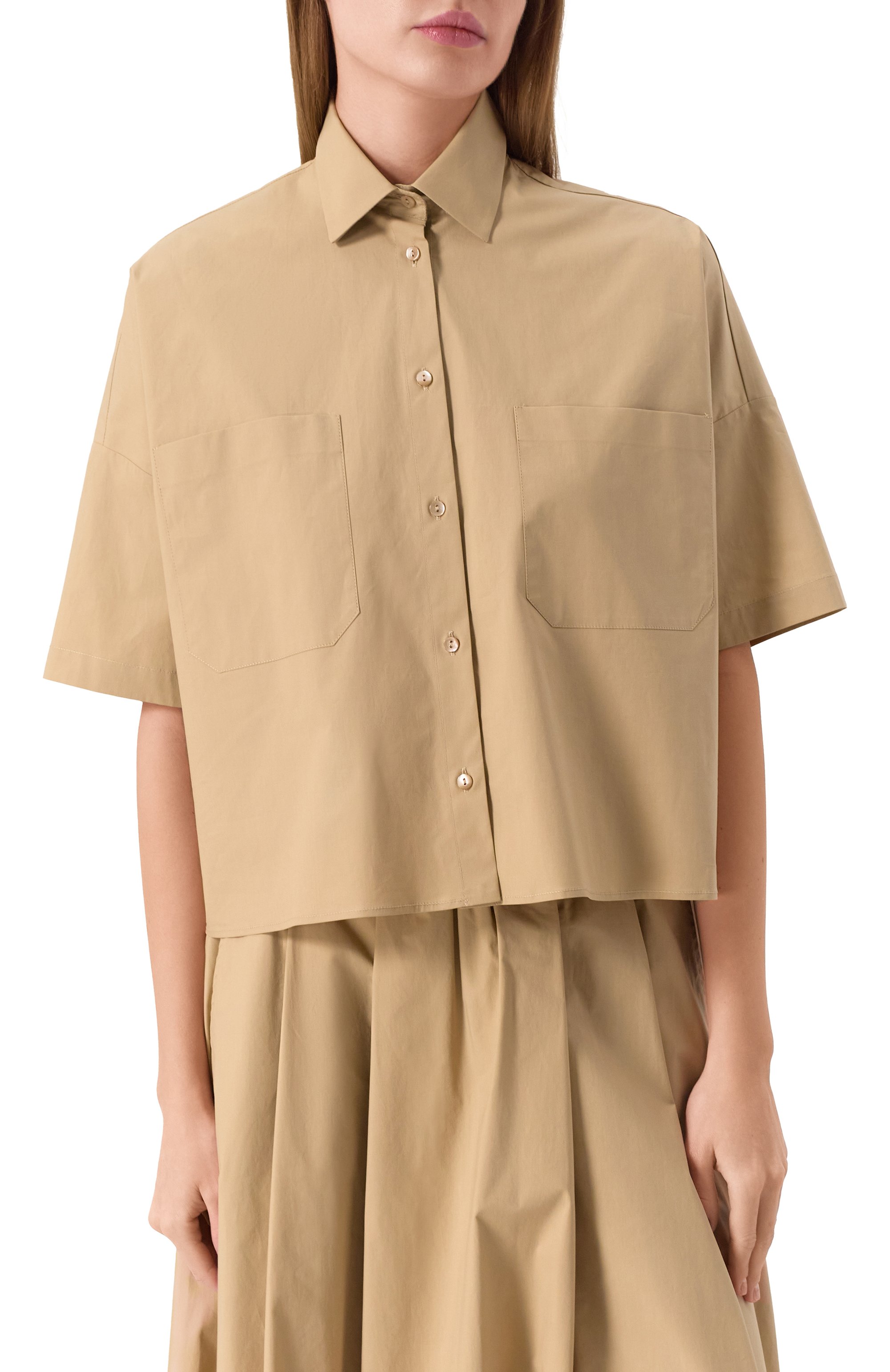 Хлопковая рубашка ANTONELLI FIRENZE, арт. J2301N/135B, фото 3