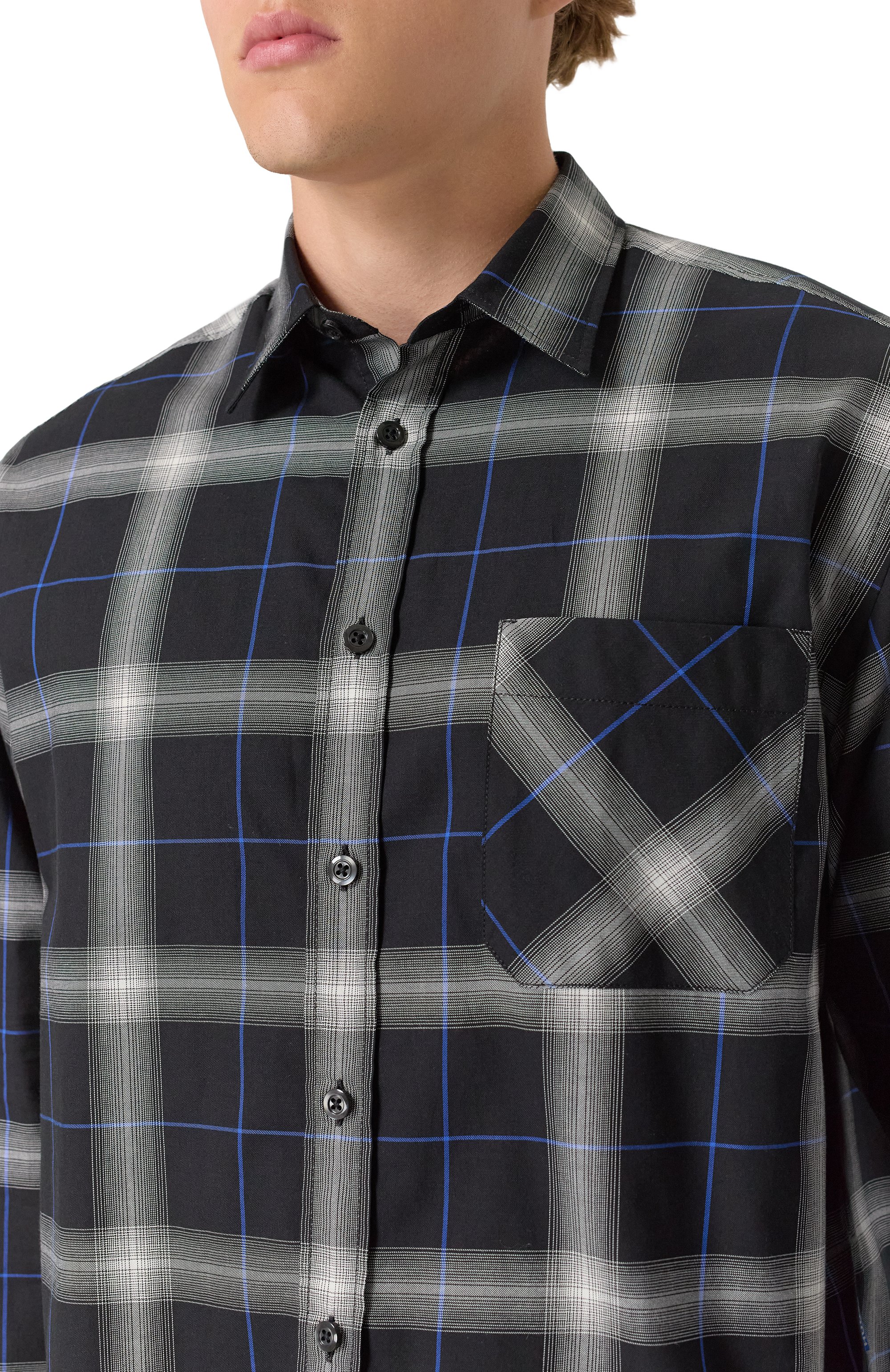 Хлопковая рубашка HUGO BLUE, арт. 50545254, фото 5