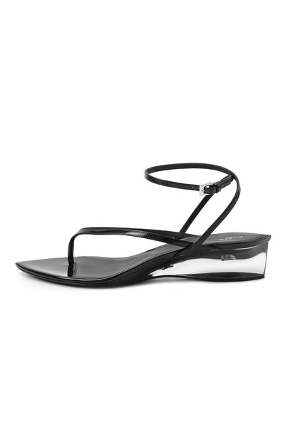 Кожаные босоножки ALAIA, арт. AA3S3006I037, фото 4