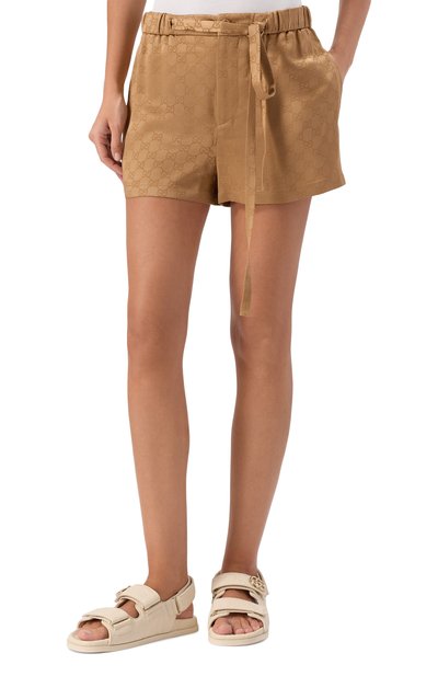 Шорты GUCCI бежевого цвета по цене 212000 руб., арт. 814743/ZAQKJ, фото 3 Шорты GUCCI, арт. 814743/ZAQKJ, фото 3