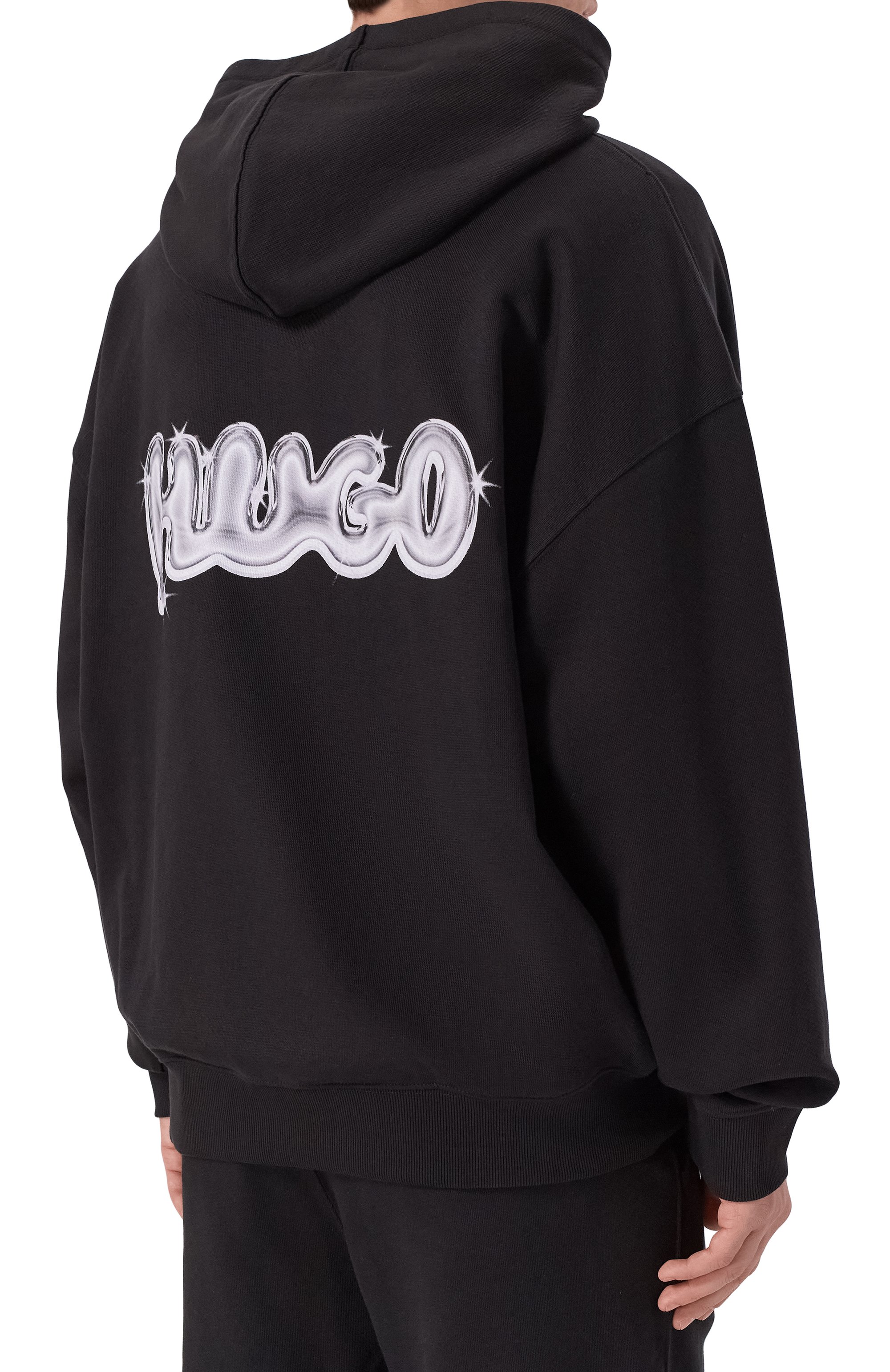 Хлопковое худи HUGO BLUE, арт. 50549212, фото 4