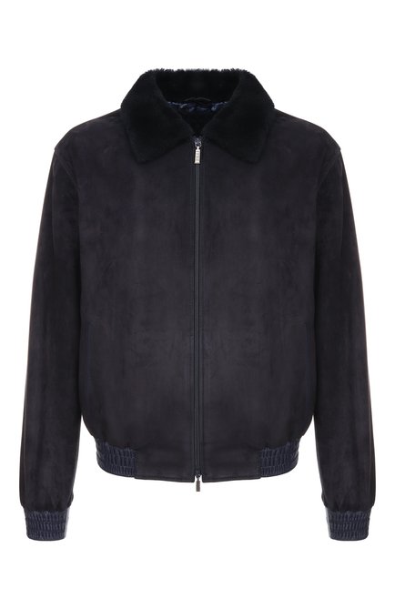 Мужской бомбер с меховым воротником ZILLI, арт. AHIKH3M1008VFRI00