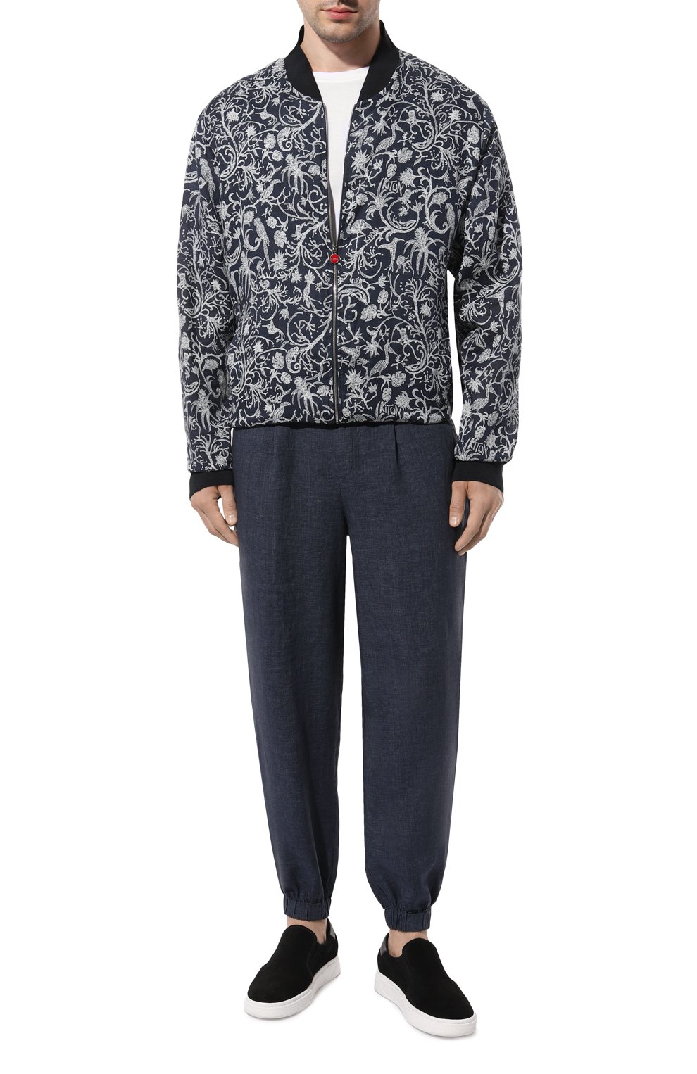 Льняные джоггеры GRAN SASSO, арт. 76108/50612, фото 2