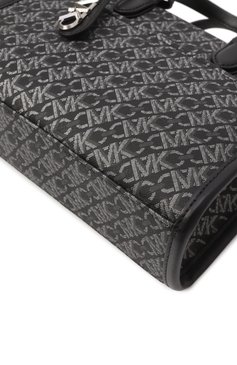 Женская сумка gigi MICHAEL MICHAEL KORS черного цвета, арт. 30F4S3GM5B | Фото 3 (Размер: small; Ремень/цепочка: На ремешке; Материал: Экокожа; Драгоценные камни: Проставлено; Материал сплава: Проставлено)