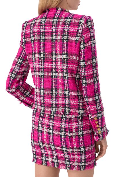 Жакет из хлопка и шерсти BALMAIN, арт. GF1SM509/CG42, фото 4