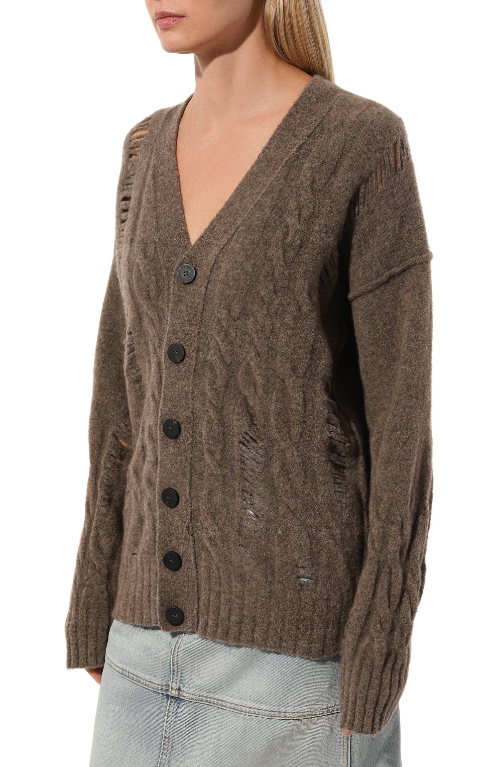 Шерстяной кардиган ISABEL BENENATO, арт. UK02F24, фото 3