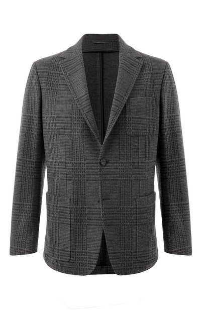 Мужской шерстяной пиджак CANALI, арт. J0147/JR02860