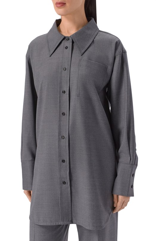 Шерстяная рубашка Co 1730LPMW-PS26 Серый  1730LPMW-PS26 Фото 3