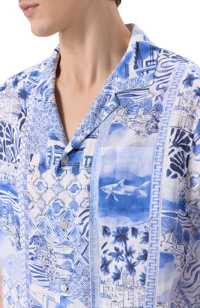 Льняная рубашка PAUL&SHARK, арт. 26413189, фото 5