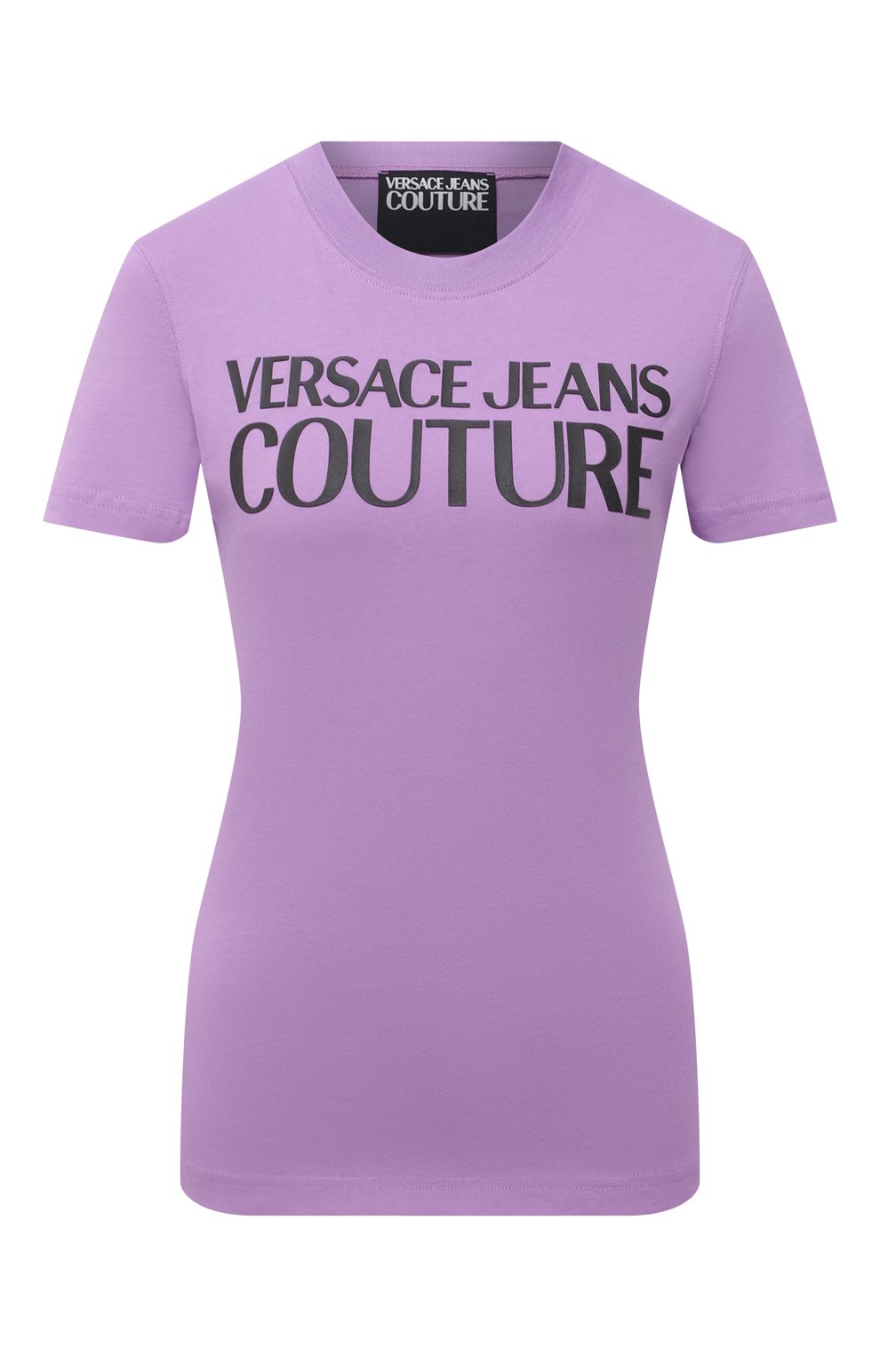 Хлопковая футболка VERSACE JEANS COUTURE, арт. B2HWA7TA-WDP608 L0G0 PLAS/30454, фото 1