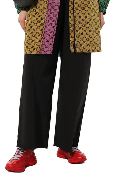 Кожаные кроссовки rhyton GUCCI, арт. 680912 DRW00, фото 3