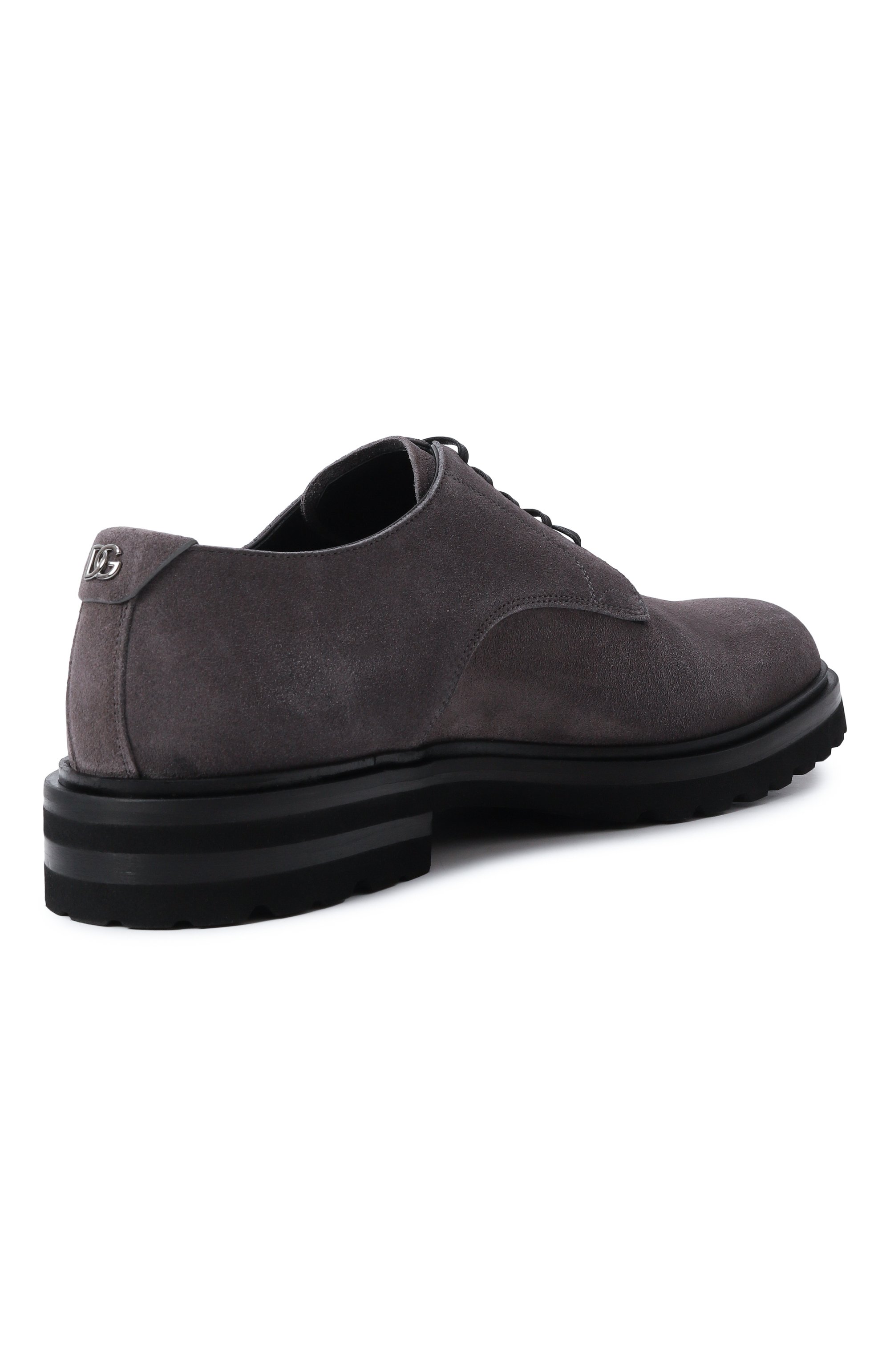 Замшевые дерби DOLCE & GABBANA, арт. A10858/AT441, фото 5