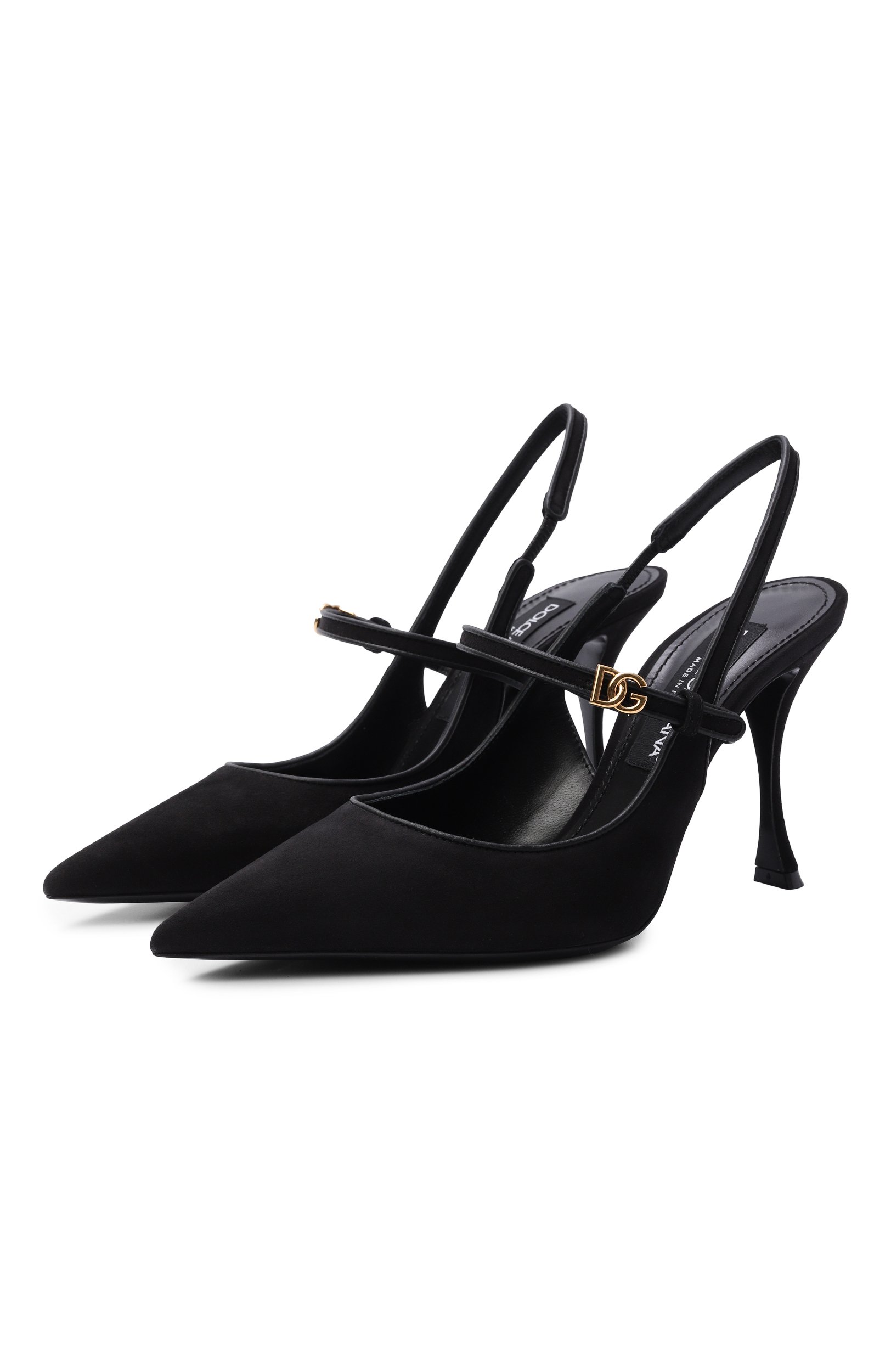 Замшевые туфли DOLCE & GABBANA, арт. CG0974/AQ134, фото 1